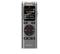 Philips Grabadora de voz DVT2075 – 8GB, profesional, micrófonos estéreo alta sensibilidad, MP3/PCM