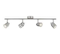 Philips Elementos esenciales. Foco empotrable de techo/pared Meranti, 4 unidades. Focos, casquillo GU10, 4 bombillas, LED, 220-240 V, cromo