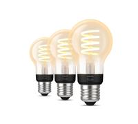 Philips Filamento Hue White Ambiance Bombilla Inteligente A60 - E27 (paquete De 3)