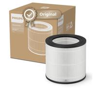 Philips Filtro de Repuesto Original para Purificador de Aire Serie 600 AC0650, AC0651, HEPA NanoProtect, 12 Meses de Vida Útil (FY0611/30)