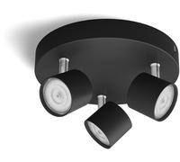 Philips, foco empotrable de techo o pared, modelo Star, 3 unidades. Foco empotrable, bombillas no reemplazables, tecnología LED, 2700 K, 1500 lúmenes, color