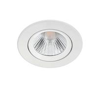 Philips - Foco empotrable Philips SPARKLE, downlight LED, color blanco, luz blanca cálida regulable, 27K - 5.5W