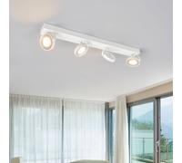 Philips Foco LED de techo Clockwork en blanco