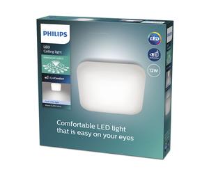 Philips funcional plafón mauve 12 w cuadrado