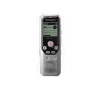 Philips Grabadora de voz Philips DVT 1250 Grabadora portátil compacta y fácil de usar con sonido de alta calidad y capacidad de almacenamiento