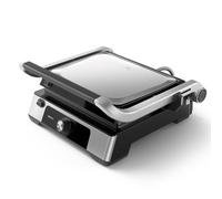 Philips Grill Eléctrico 5000, Amplia Superficie, Temp. Ajustable, 2200W | Grill de mesa con temperatura y altura ajustables, fácil limpieza, calentamiento rápido, apertura 180° (HD6301/90)