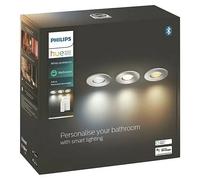 Philips Hue Adore - Lámpara LED empotrable inteligente, con mando, 3 unidades 929003807901