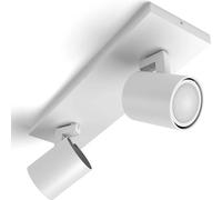 Philips Hue foco LED Runner, 2 luces, interruptor regulador, blanco