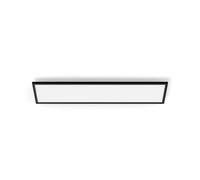 Philips Panel LED inteligente Aurelle 120x30 cm 3750 lm compatible con Alexa y Google Home negro