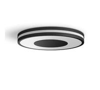 Philips Hue Being - Lámpara LED inteligente de techo, diámetro de 35 cm, con mando a distancia, negra 929003055101