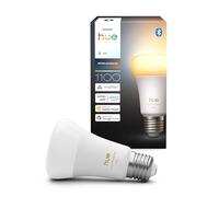 Philips Hue Bombilla LED Inteligente A60, White Ambiance, E27, 8,1 W, luz de espectro completo 1000-20.000 K, 1100 lm, regulable, funciona con Alexa, Google Assistant y Apple Home, pack de 1