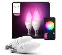 Philips Hue Lámpara LED E14 470 lm Blanco Amb. Juego de 2
