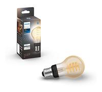 Philips Hue - Bombilla LED Inteligente de Filamento, A60 E27, Luz Blanca de Cálida a Fría, 7W 550 lúmens, Compatible con Alexa y Google Home