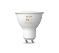 Philips Hue Bombilla LED inteligente GU10 Luz blanca cálida-fría 4,2W 400 lm Alexa/Google