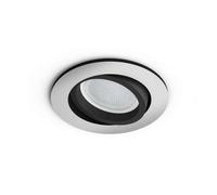 Philips Hue - Foco Inteligente Empotrable Hue Centura 5.7W, 350 lm, Luz Blanca y de Colores, compatible con Alexa y Google Home - Aluminio