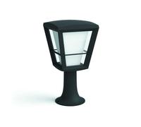 Philips Baliza de jardín LED Econic – 32,2 cm 1140 lm acero inoxidable negro IP44 temporizador