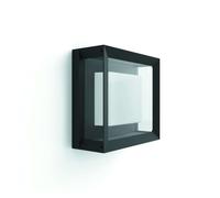 Philips Hue Aplique Econic LED inteligente, blanco y color, Negro, compatible con Alexa y HomeKit