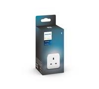 Philips Hue Enchufe inteligente para automatización del hogar inteligente. Funciona con Alexa, Google Assistant y Apple Homekit