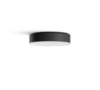 Philips Lámpara de techo LED Hue Enrave S – Luz blanca cálida-fría, Alexa y Google Home, negro