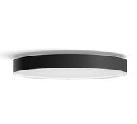 Philips Lámpara de techo inteligente Hue Enrave XL White Ambiance, luz blanca cálida-fría, negra