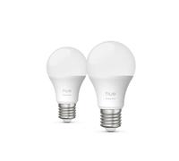 Philips Hue Essential - Bombilla LED inteligente E27, 806 lm, 2 unidades 929004235402