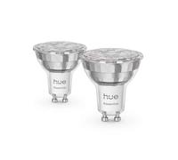 Philips Hue Essential - Bombilla LED inteligente GU10, 345 lm, 2 unidades 929004235702