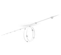 Philips Guirnalda exterior Hue Festavia 9 m, 16 luces, regulable, blanca y de colores, cable blanco
