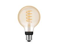 Philips Hue Bombilla inteligente E27 – Luz blanca ajustable 7W 550 lm – Compatible Alexa/Google