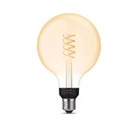 Philips Hue Bombilla LED inteligente G125 E27 7.2W 550 lm Luz blanca regulable Alexa y Google Home