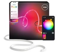 Philips Hue - Tira LED inteligente Flux 10 m - RGB, 1100 lm, exterior, Alexa, app/voz