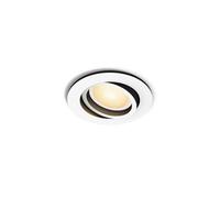 Philips Hue- Foco Empotrable LED Milliskin, Pack de 1, Color Blanco, Luz Blanca de Cálida a Fría, Compatible con Alexa y Google Home, Iluminación Interior, salón, pasillos