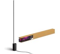 Philips Lámpara de pie inteligente Hue Gradient Signe, LED multicolor, Alexa/Google Home, Negro