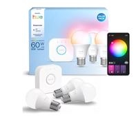 Philips hue kit de inicio de iluminación inteligente, paquete de 3 bo