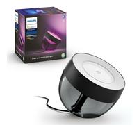 Philips – Lámpara de mesa inteligente Hue Iris – LED luz blanca y colores – Negro