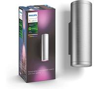 Philips Hue Appear - Lámpara LED inteligente de pared para exteriores, acero inoxidable 915005976301