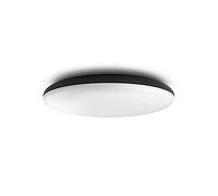 Philips Hue - Lámpara inteligente, Hue Cher, Plafón LED Inteligente, Luz Blanca de Cálida a Fría, Compatible con Alexa y Google Home, Color Negro