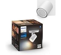 Philips Hue - Lámpara inteligente, Hue Runner, Foco Extensible LED Inteligente, Luz Blanca Cálida a Fría, Compatible con Alexa y Google Home, Color Blanco
