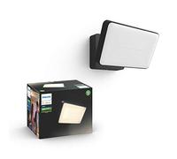 Philips Hue - Lámpara inteligente, Hue Welcome, Proyector de Exteriores LED Inteligente, Luz Blanca Cálida, Compatible con Alexa y Google Home, Color Blanco
