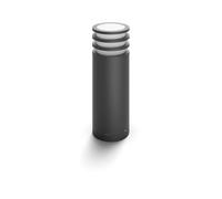 Philips Lámpara de pedestal Lucca para exterior – luz blanca y color, 1100 lm, IP44, regulable