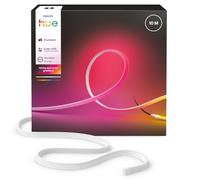 Philips Hue OmniGlow Tira LED para Exteriores, 10 m | Iluminación Jardín, Gradiente Ultrasuave, Color Preciso, Blanco Verdadero, Luz Ultrabrillante, Recortable, Hogar Inteligente