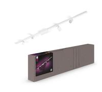 Philips Sistema de riel Perifo – Kit 4 focos luz blanca y de colores 212 cm Blanco