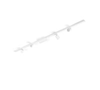 Philips Sistema de riel Perifo – Kit 4 focos luz blanca y de colores 212 cm Blanco