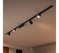 Philips Hue Perifo sistema de riel 4 focos negros
