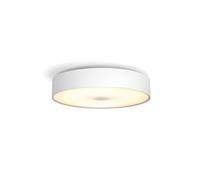 Philips Hue - Plafón led inteligente Philips Hue Fair, 25W-2900 lúmens, Luz Blanca Cálida a Fría, Compatible con Alexa y Google Home, 44cm diámetro, Blanco