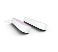 Philips Lámpara inteligente Hue Play lightbar White & Colour – Pack 2 Blanca – Precisa Hue Bridge