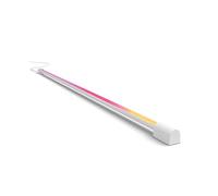 Philips Hue - Lámpara inteligente, Hue Play, Tubo de Mesa LED Inteligente, Luz Blanca y de Colores, Compatible con Alexa y Google Home, Color Blanco - 125cm