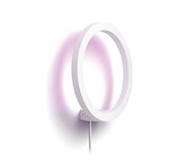 Philips Hue – Lámpara inteligente Hue Sana, Aplique mural LED, Luz blanca y colores, Alexa/Google
