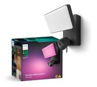 Philips Cámara de vídeo vigilancia Hue Secure – 1080p, foco LED, exterior, audio bidireccional
