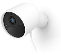 Philips Cámara con Cable Secure – Vídeo 2K, notificaciones, integración con luces, blanca