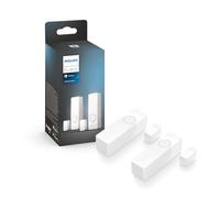Philips Hue Sensor de Contacto Secure para puertas y ventanas, Pack de 2, Blanco, Requiere Bridge